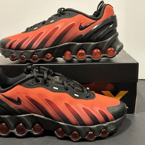 Size 8M/ 9.5W-Nike Air Max DN8 Bred Sneaker Black Red EU 43 New W OG BOX main image 11